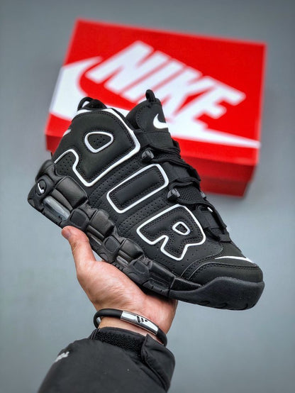 Nike Air More Uptempo - Black White