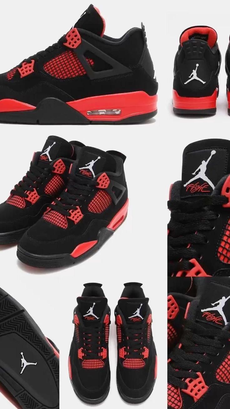 Nike Air Jordan 4 Retro - Red Thunder